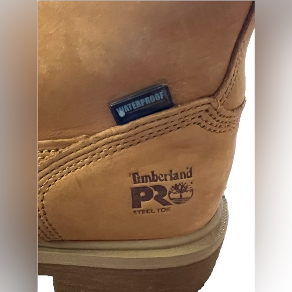NWOT Timberland PRO Men's Direct Attach 6" 200g Waterproof Steel Toe Work Boots - Picture 6 of 10